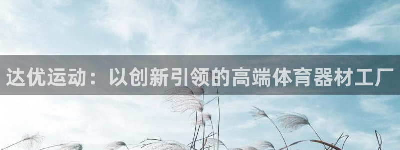 意昂体育4招商电话号码查询是多少：达优运动：以创新引领的高端